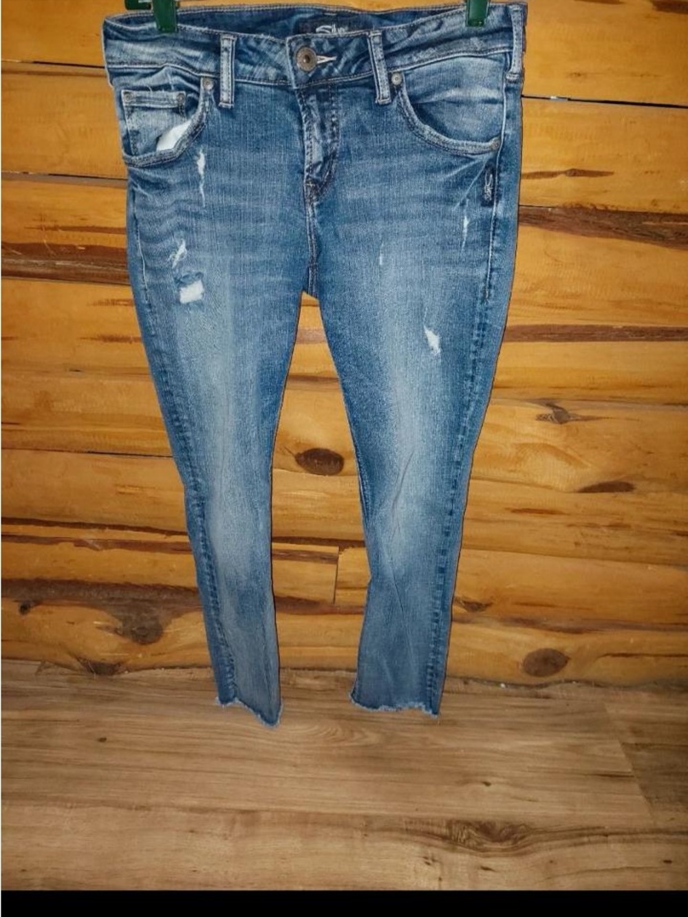 Silver Jeans Distressed Sam